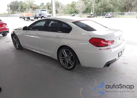 2016 BMW 640I Gran Coupe из США, поврежденный, VIN WBA6D0C50GD927716